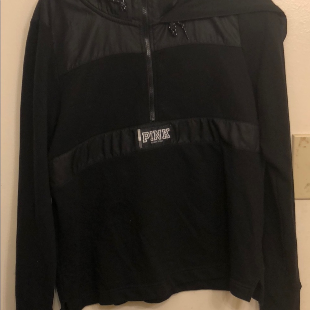 Victoria’s Secret PINK hooded sweater Black
